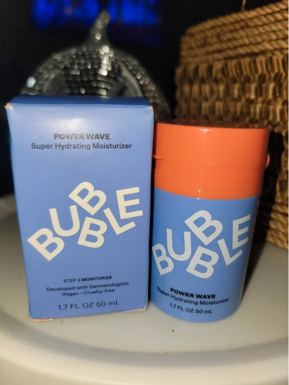 Bubble power wave moisturizer